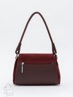 Сумка женская кожаная 2617Y angola red Polina&Eiterou