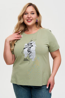 Футболка Рассвет оливковый - Intikoma фото 8