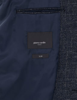 Lacivert Slim Fit Ceket
