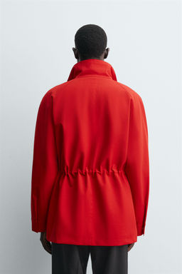 WATER REPELLENT DETACHABLE PARKA - Zara фото 3