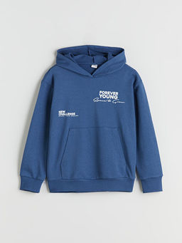 Kap??onlu Erkek ?ocuk Sweatshirt