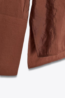 ZW COLLECTION FLOWING SHIRT - Zara фото 13