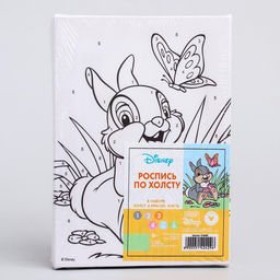 Картина по номерам для детей «Топотун», 21×15 см, Бэмби