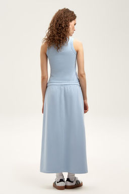 ЕВТ 7030/голубой кашемир юбка жен