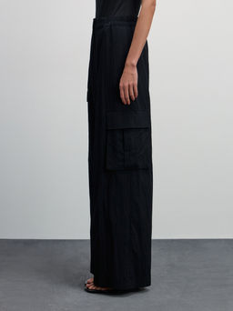 Брюки карго из вискозы / Zarina  фото 3