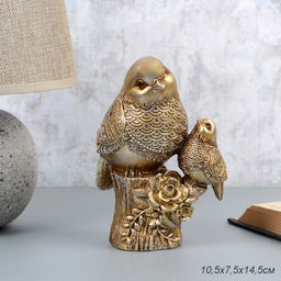 Фигурка Птичка 10,5х7,5х14,5 см / 22635-4 /уп 60/*