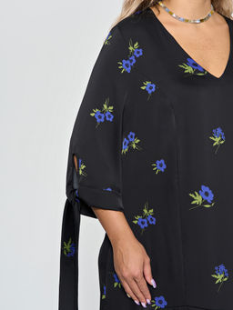 Платье 0370-1п черный