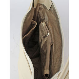 Сумка женская искусственная кожа ADEL-208/ММ, 1отд+еврокарман, плечевой ремень, бежевый/серый 260013 - Adelia фото 3