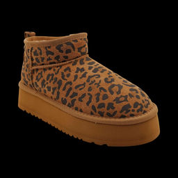 Сапоги из натуральной кожи UN002-11 коричневые