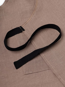 Фартук кухонный «Этель» Woody 60×70 см, лен 100%, 190 г/м²