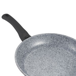 51265 GIPFEL Сковорода ARNICA 26x4.5 см из литого алюминия, с индукционным дном, с 3-слойным антипригарным покрытием Pfluon Granite, c бакелитовой ручкой с покрытием Soft-touch. Толщина: 2,2/4,2мм  фото 5