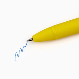 Ручка шариковая гелевая, синяя паста, 0.7 мм, пластик 8 марта