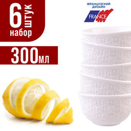 60057 Набор салатников 6шт 300мл фарфор LR (х12) - Mayer&boch фото 3