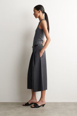 PANTAL?N CULOTTE CON PINZAS EN MEZCLA DE LANA - H&m фото 4
