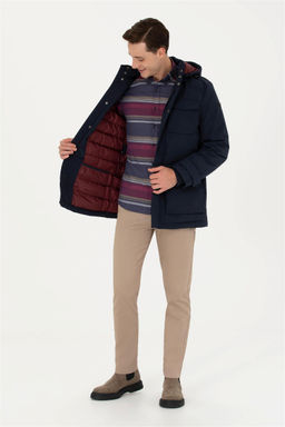 U. S. Polo Assn / Мужское темно-синее пальто - U.s. polo assn фото 11