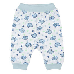 CRB wear/CAN 7885 Штанишки ясельные, голубые котята/Ex.Cherubino  фото 3