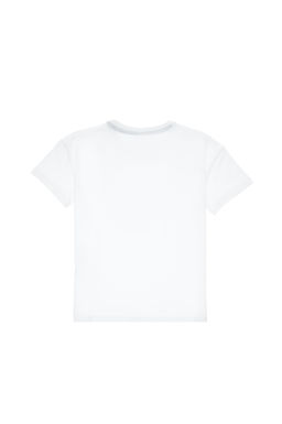 Erkek _ocuk Beyaz Oversize Bisiklet Yaka Ti__rt Sepette S_rpriz _ndirim - U.s. polo assn фото 3