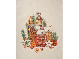 24С112-ШР/рп/фкор/к. Комплект полотенец из 3 шт. 46*60 "Аромат Рождества-3" рис. 12