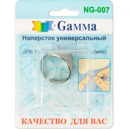 Gamma NG-007 Наперсток-кольцо сталь в блистере регулируемый