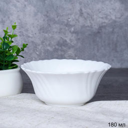 Салатник 180 мл розетка белый / LHBW-40XN (WHITE) /уп 3/72/