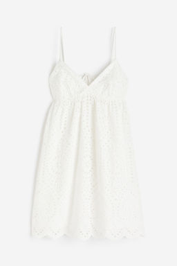 Vestido en bordado ingl?s