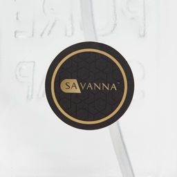 Дозатор для мыла SAVANNA, стекло, 580 мл, прозрачный