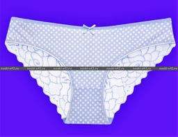 Цена за 5 шт. Трусы женские Турция большие размеры кружевная попа арт. 163516 (163616) 3XL (50-52) - For you фото 4