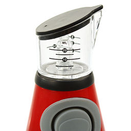 Бутылка для масла стеклянная 500мл, д6,5см, h28см, с пресс-дозатором (Китай) - Домашняя мода фото 5