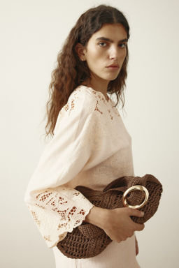 Vestido con bordado ingl?s - H&m фото 4