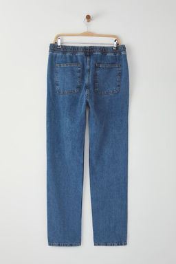 TRENDYOL MAN Mavi Regular Fit Ince Kumas Denim Kot Pantolon Jeans TMNSS25JE00005 - Trendyolmilla фото 9