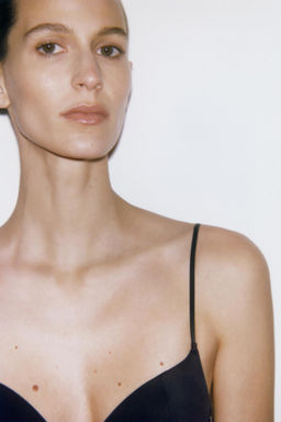 POLYAMIDE BLEND LADDER LACE TOP - Zara фото 6