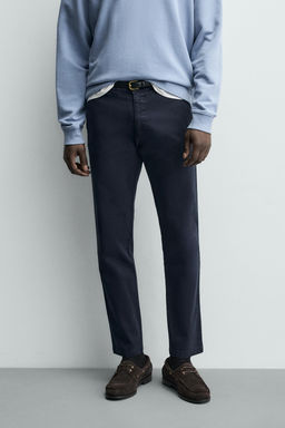 PANTAL?N CHINO SKINNY FIT / Marino - Zara фото 10