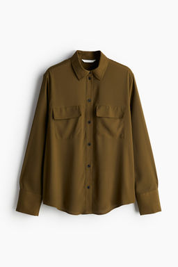 Camisa de crepe - H&m фото 5