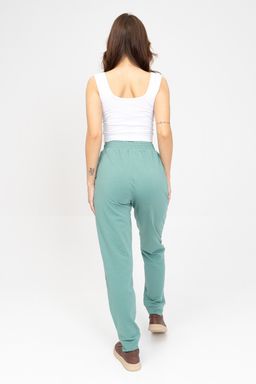 Брюки Футер 2-х нитка шалфей - Solo mio фото 8