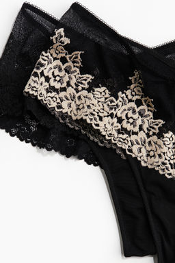 Pack de 2 bragas hipster tanga de encaje - H&m фото 2