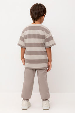 КР 400633/коричневый к554 брюки для мал - Crockid фото 5