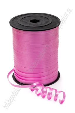 Лента бумажная 0,5 см*500 ярд (SF-1514) розовый
