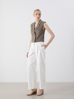 Wideleg Kad?n Jean Pantolon