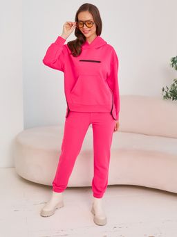 Джемпер из футера с молниями по бокам - Stilla фото 2