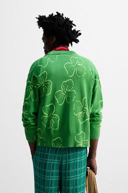 FLORAL PRINT CARDIGAN  OTIS KWAME KYE QUAICOE - Zara фото 3