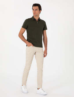 Haki Slim Fit Ti__rt - Cacharel фото 4