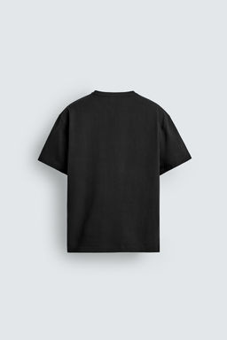 CAMISETA MEDIUM WEIGHT B?SICA / Negro - Zara фото 7
