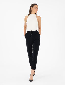 Siyah Carrot Fit Kuma_ Pantolon - Pierre cardin фото 3