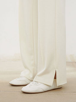 Dar Fit Modal Kar???ml? Kad?n Pileli Pantolon