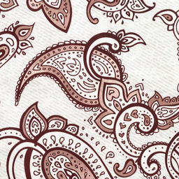 Фартук «Этель» Восточные узоры 60×65 см, 100% хлопок, саржа 190 г/м²