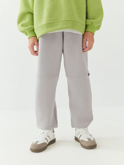 Джоггеры оверсайз Пепел с карманами утепленные 7+ - Bungly фото 4