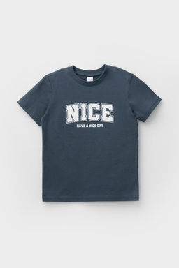 Crockid _ КР 302440/винтажный синий к468 фуфайка для мал