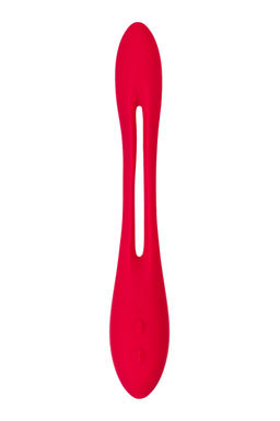 Многофункциональный вибратор для пар Satisfyer Elastic Joy, красный  фото 2
