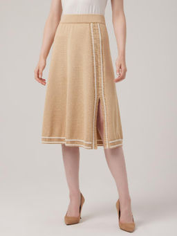 Юбка женская 1231158001 beige/white - Eleganzza фото 3