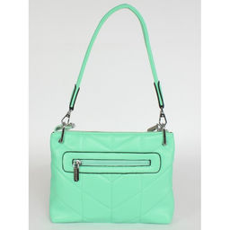 Сумка женская искусственная кожа Marrivina-22511, 1отд+карм/пер, плечевой ремень, зеленый SALE 254609 - Adelia фото 2